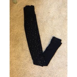 Bebe jewel studded tights